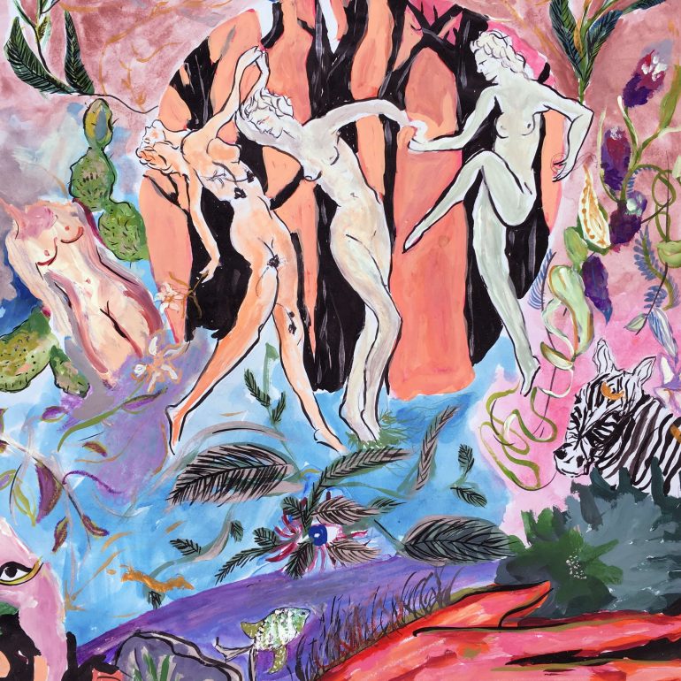 Ayşegül Özden (STATİK YAŞAMLARDA ADANMIŞ RUHLAR, TÜAB, 50x70cm)