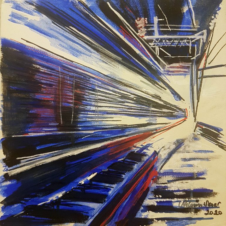 Nilgün Şener 25x25 cm,2020 TÜA.