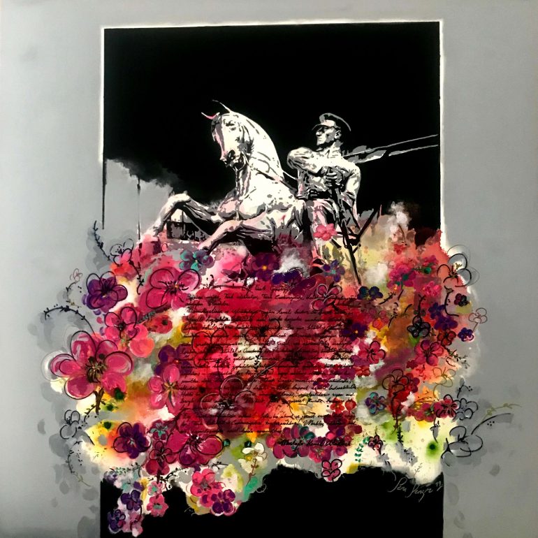 Sena Sengir(Hoş Gelişler Ola-TÜAB-100x100cm-2019)