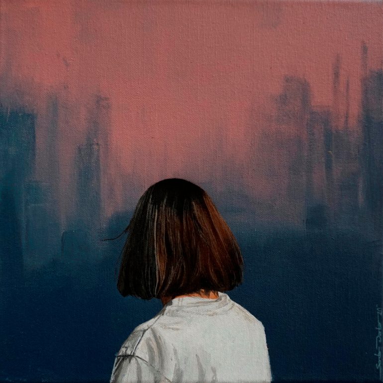 Serdar Dartar (Yalnız, TÜAB, 30x30cm, 2020)