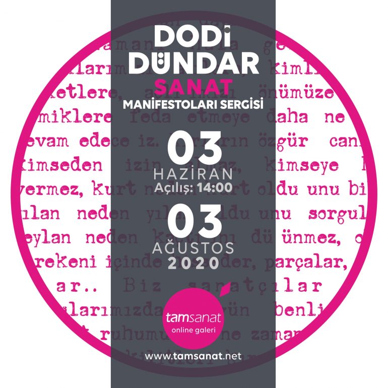 Süleyman Dodi Dündar Sanat Manifestoları Sergisi