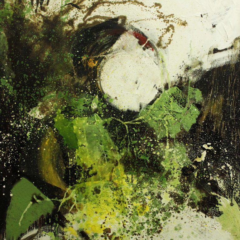 Yasemin Şahin (Dönüş-Duralit Üzerine Karışık Teknik- 150x130cm)