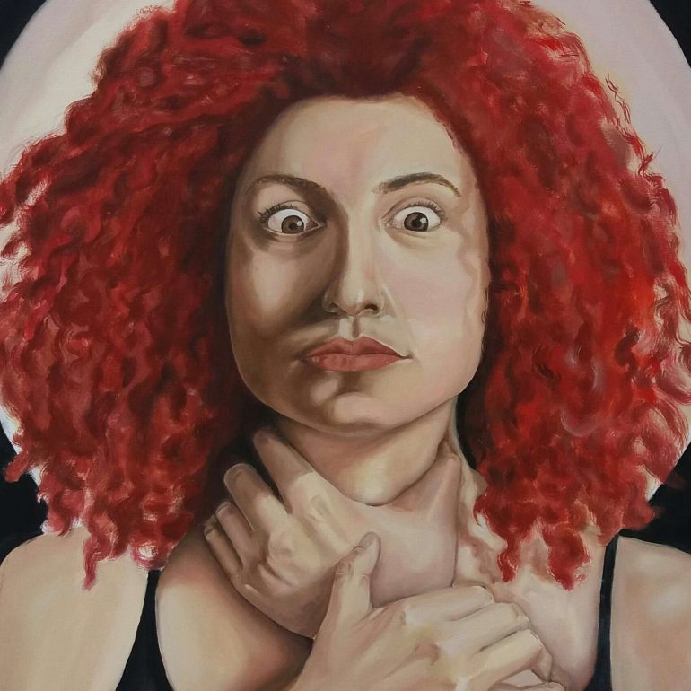 Şeyma Kandil (Engel, TÜYB, 100x120cm, 2019)