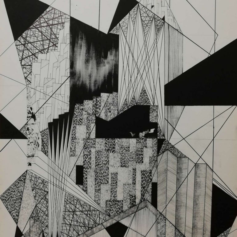 Şeyma Yaşar (Bağlantılar II, TÜKT, 70x100 cm. 2020)