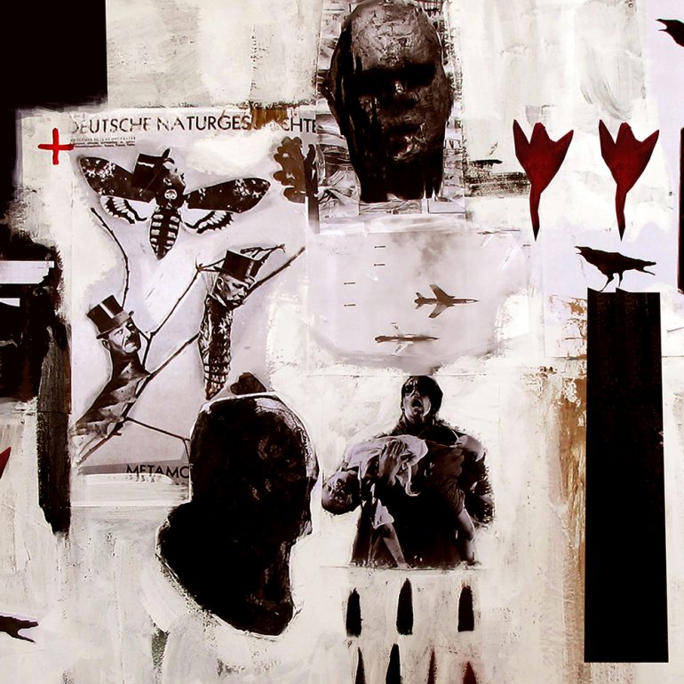 Engin Aslan “The History of Nature No. X”, Tuval Üzerine Karışık Teknik, 90 X 120 cm, 2020