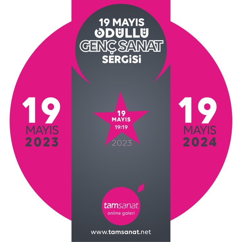 2023 19 Mayıs online sergisi afişi
