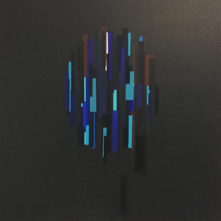 Barış Yılmaz (Fragmanlar 04) Tuval Üz. Akrilik Boya, 80x80cm, 2022