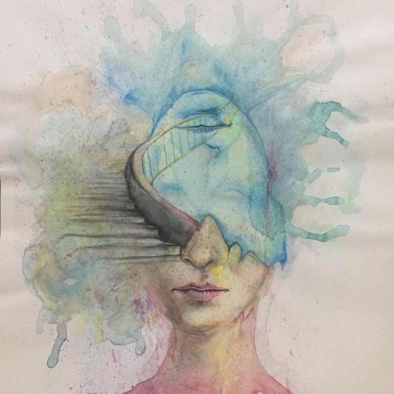 Ferit Özdemir Kadın Serisi, 35x50cm KÜKT 2021