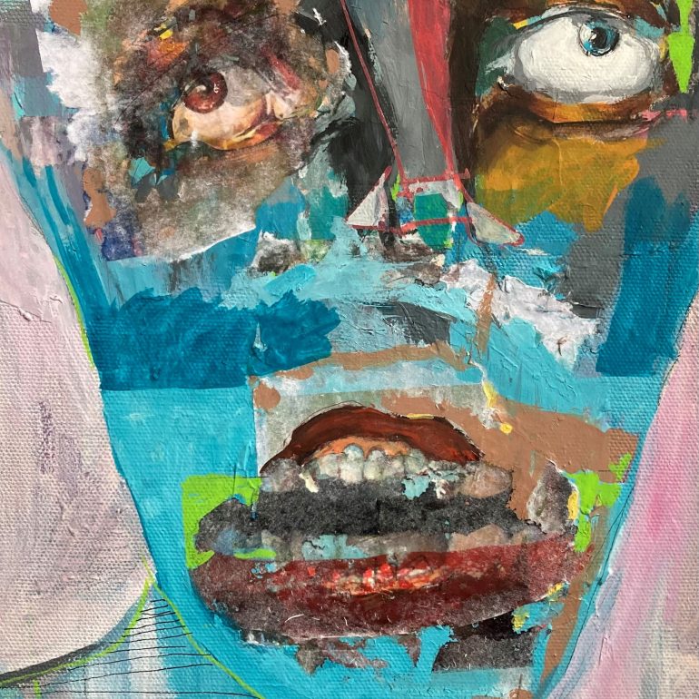 Şengül Acil İsimsiz Tual Üzerine Karışık Teknik 20x30 cm 2023