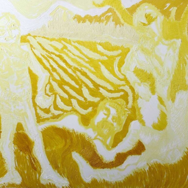 “Döngünün İçinde” Tuval Üzerine Yağlıboya 132x182 cm 2019