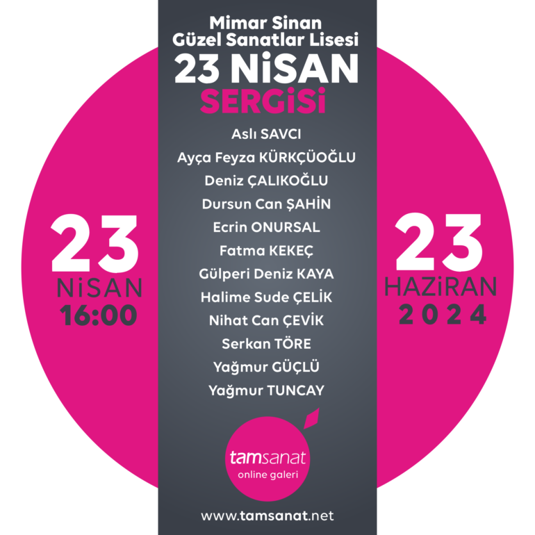 2024 23 nisan sergi afişi online