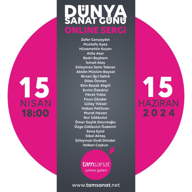 Dünya Sanat Günü afişi 2024