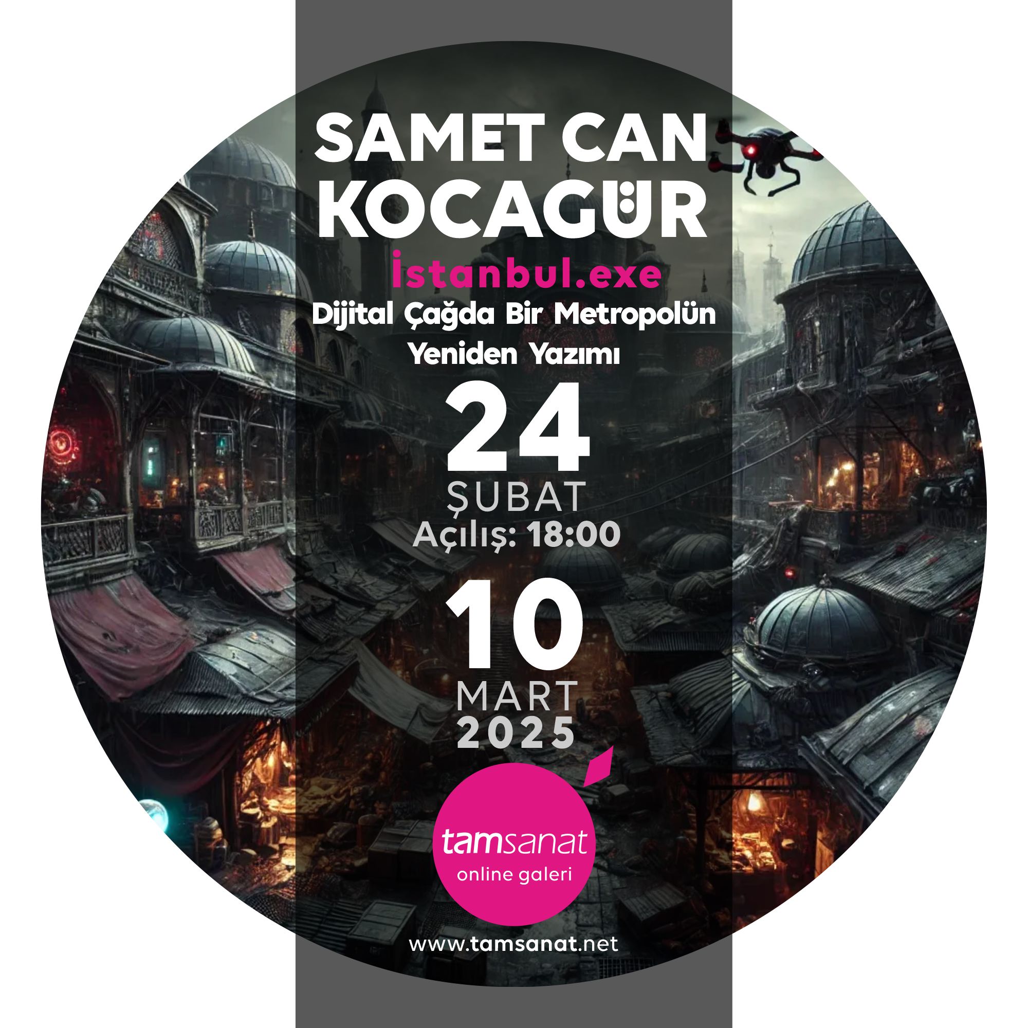 Samet Can Kocagür online sergi afişi