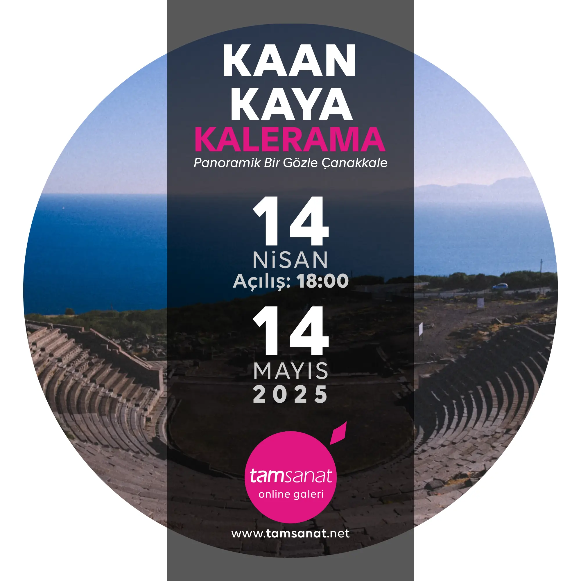 Kaan Kaya online fotoğraf sergi afişi