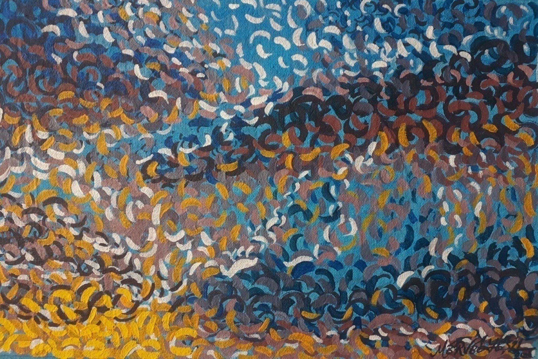 Merve Yeşil Ada resmi eser tablo