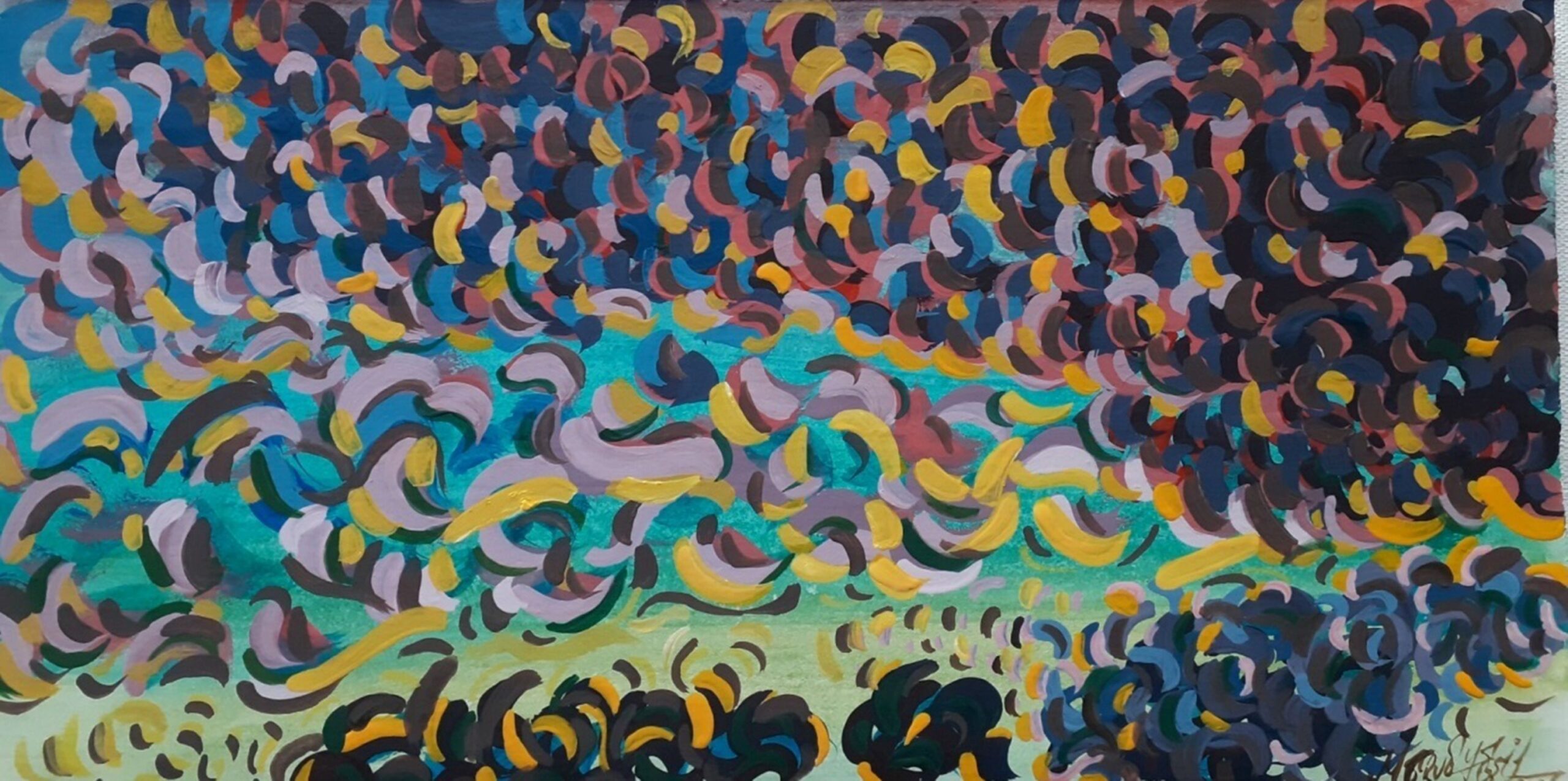 Merve Yeşil Ada resmi eser tablo