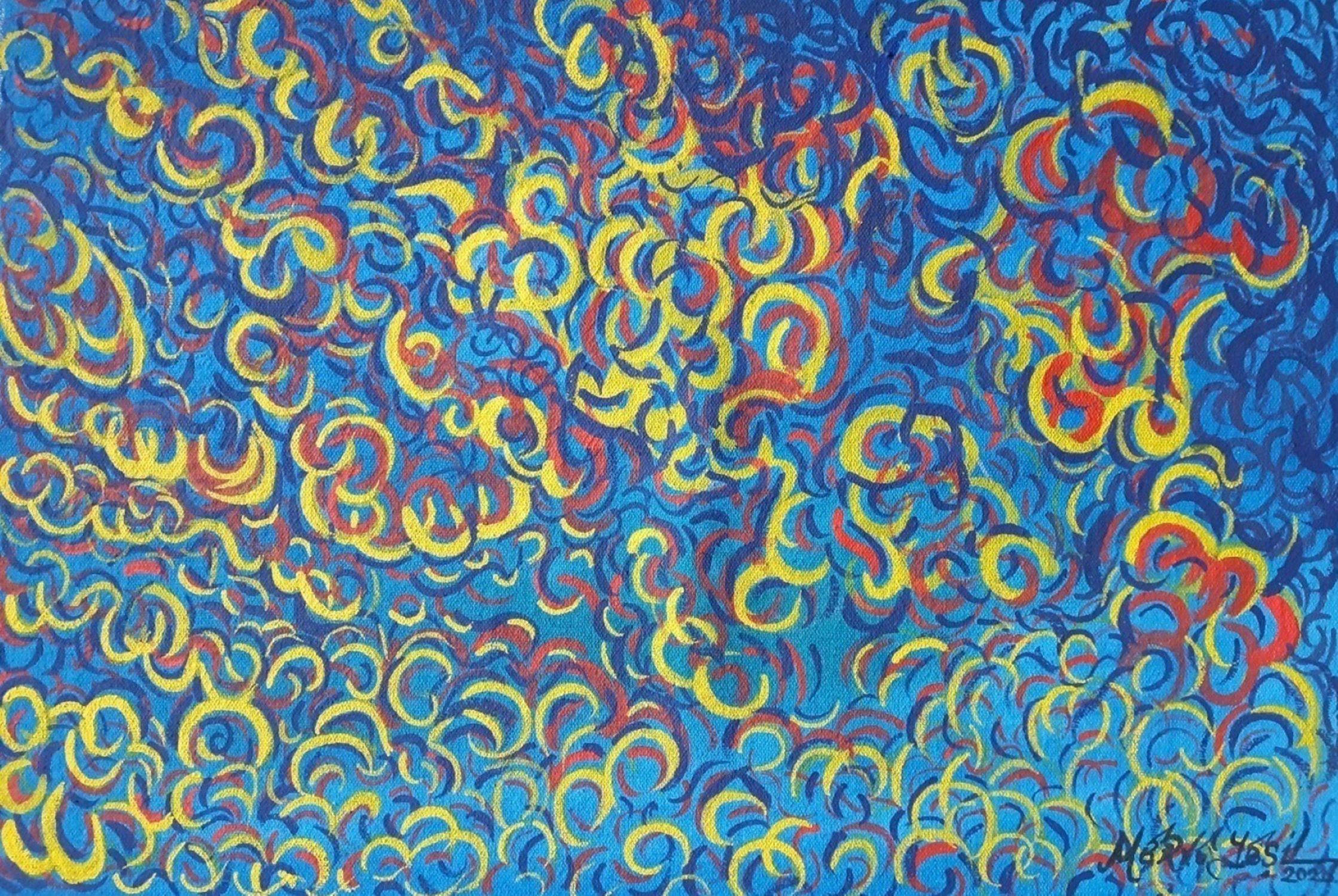 Merve Yeşil Ada resmi eser tablo