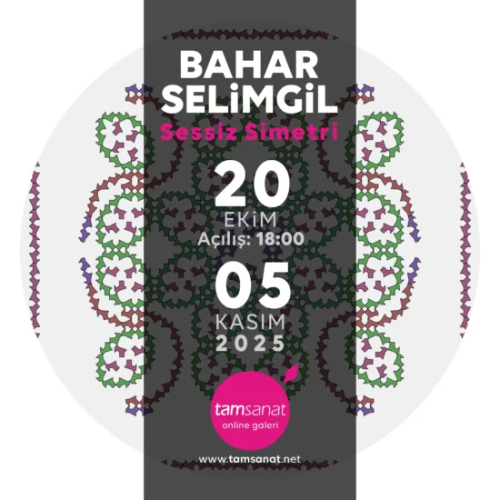 Bahar Selimgil ongline sergi afişi
