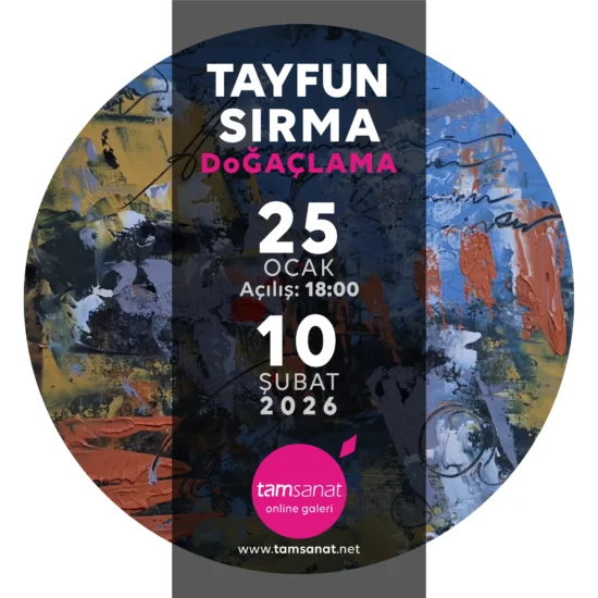 Tayfun Sırma tamsanat resim sergisi afiş