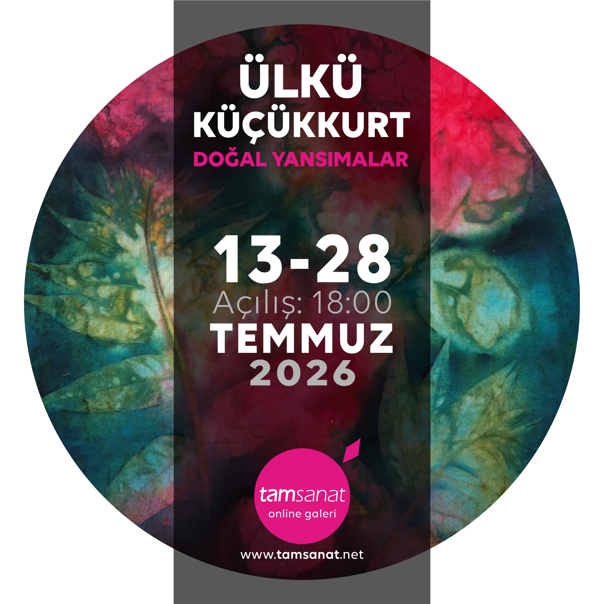 Ülkü Küçükkurt online sergi afişi