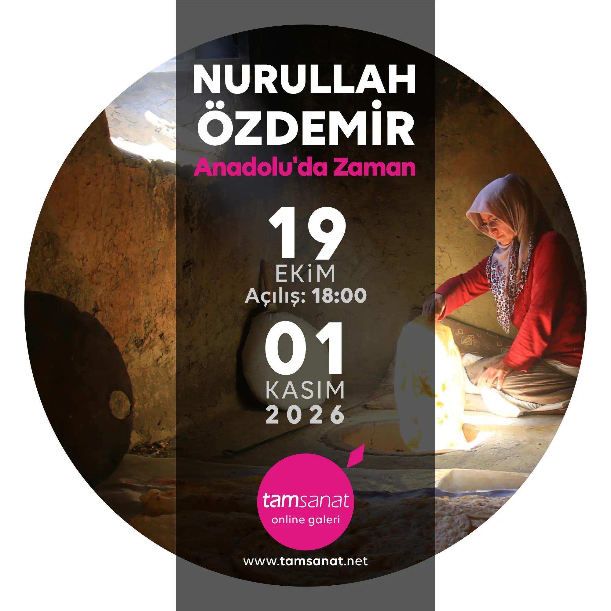 Nurullah Özdemir Tansanat Online Sergi Afişi